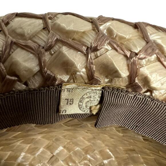 Vintage Union Made Hat Crusher Church Hat Circa 1940\'s. main image 6